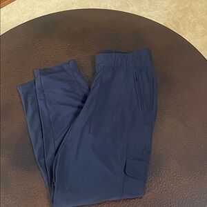 Black Lined Cargo Pants